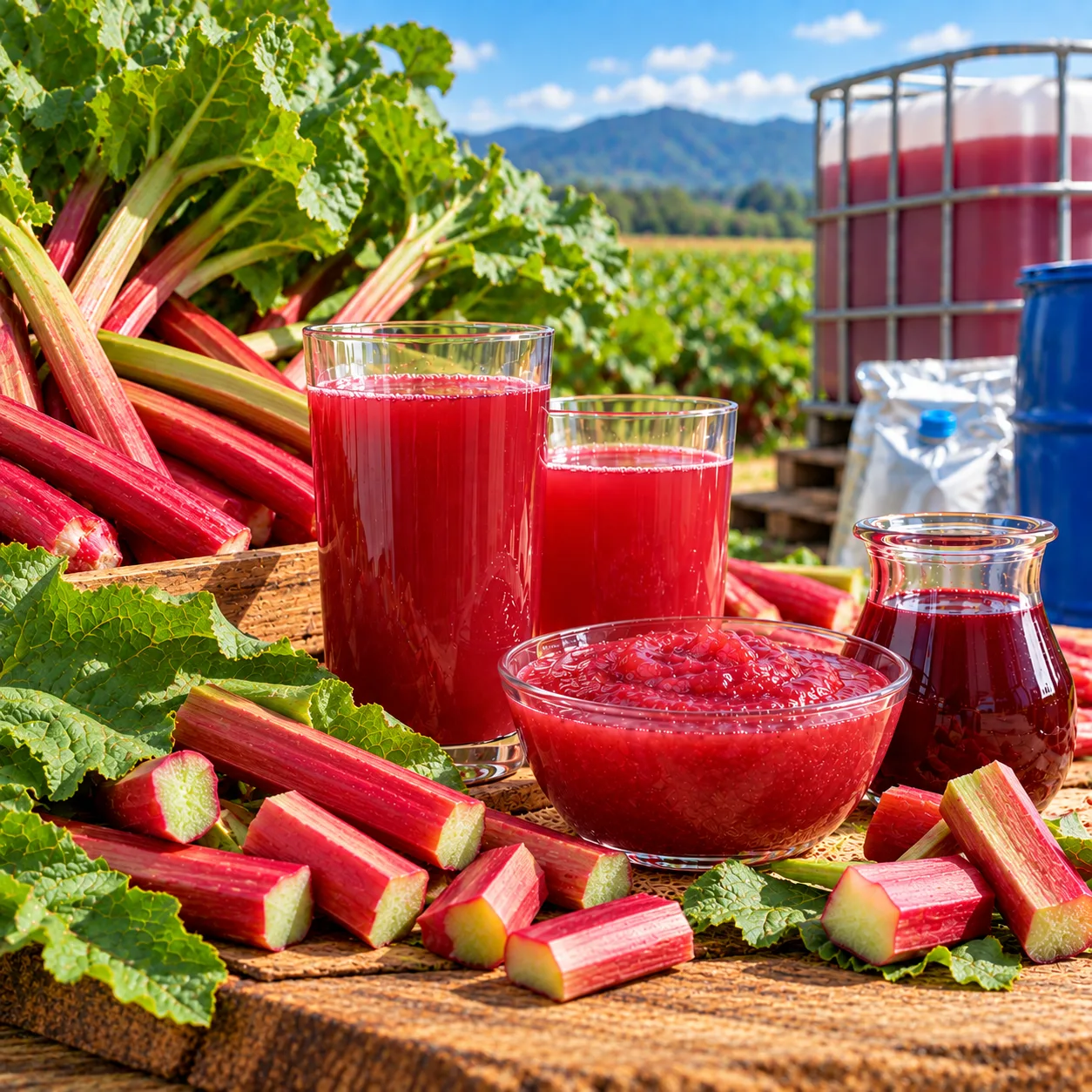 Rhubarb Juice Concentrate